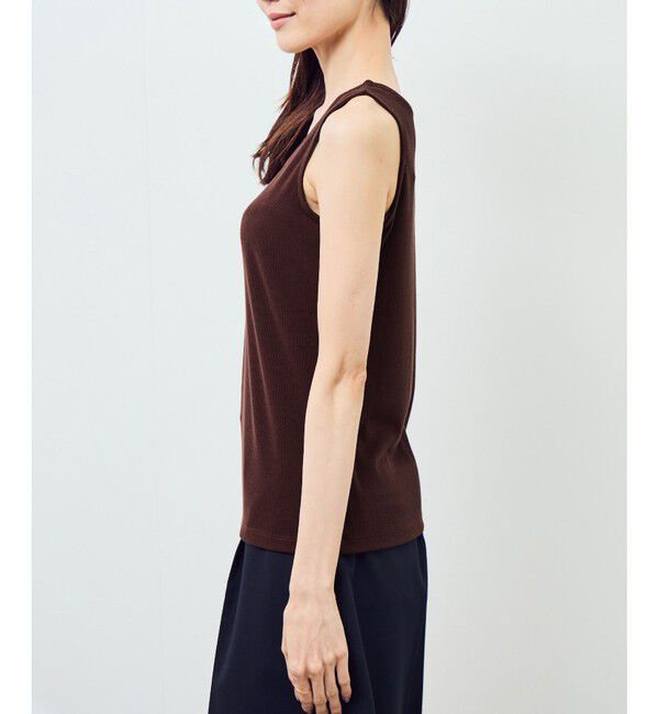 Rope&rsquo;Picnic「ベーシックリブタンクトップ」|タンクトップ|