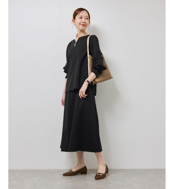 Rope&rsquo;Picnic「ポンチフレアイージースカート/セットアップ対応」|スカート|