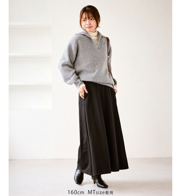 Rope&rsquo;Picnic「ポンチフレアイージースカート/セットアップ対応」|スカート|