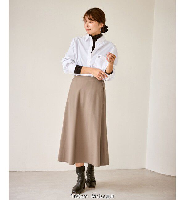 Rope&rsquo;Picnic「ポンチフレアイージースカート/セットアップ対応」|スカート|