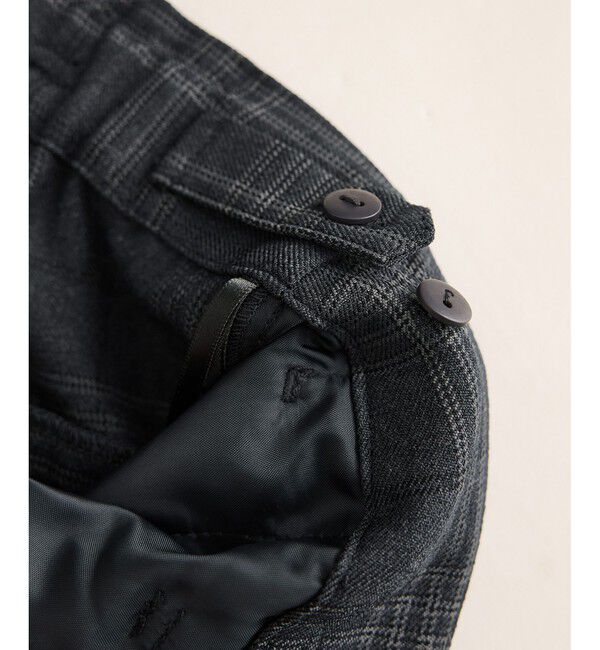 Rope&rsquo;Picnic「裏起毛無地＆チェックアソートワイドパンツ/防シワ」|チノ|