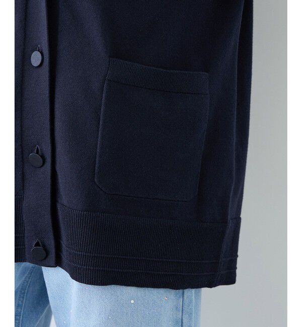 Rope&rsquo;Picnic「Vネックミドル丈フォルムカーディガン」|カーディガン|