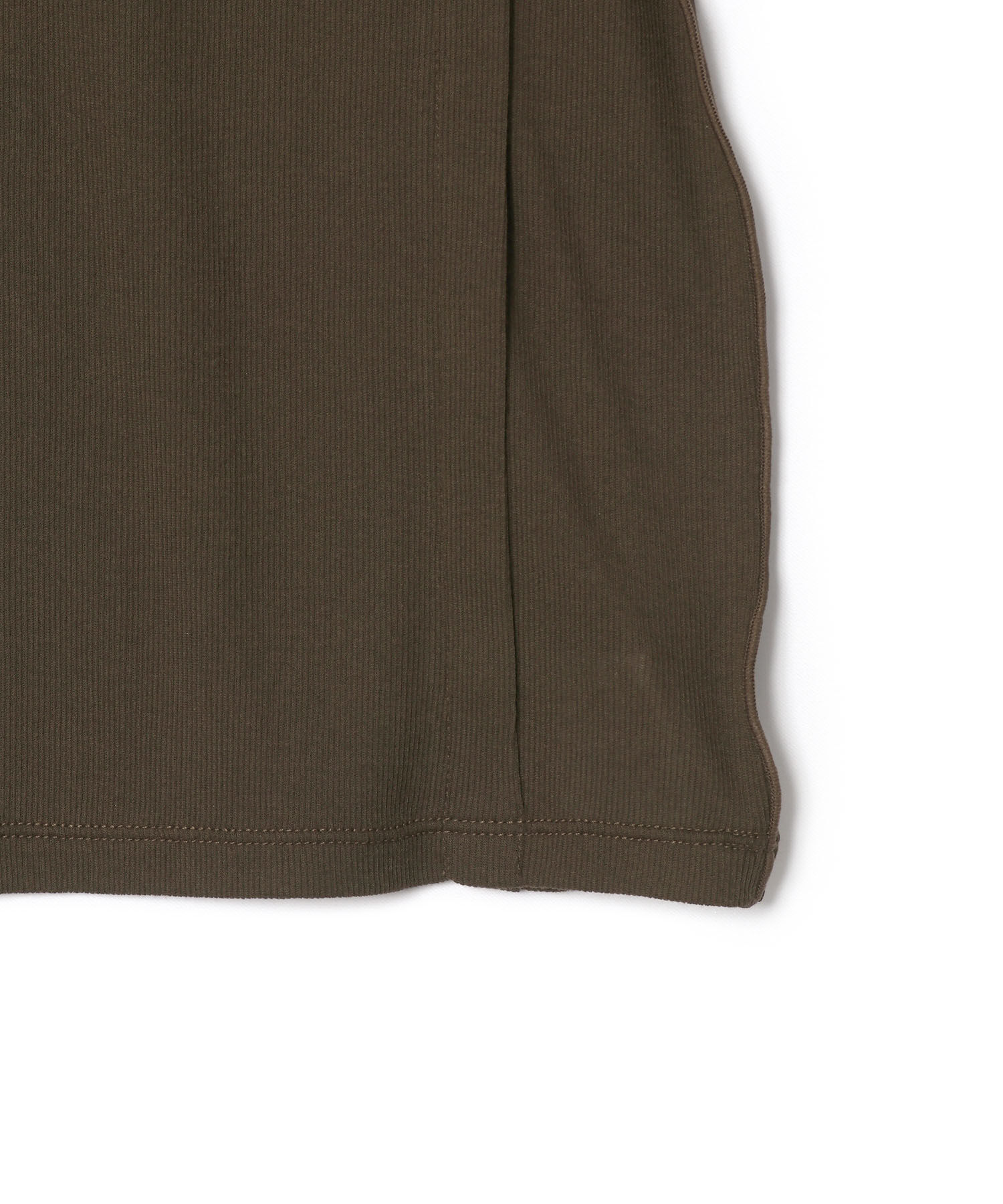 ADAM ET ROPE'「シアーテレコタックニュアンスロンT」|Tシャツ・カットソー|