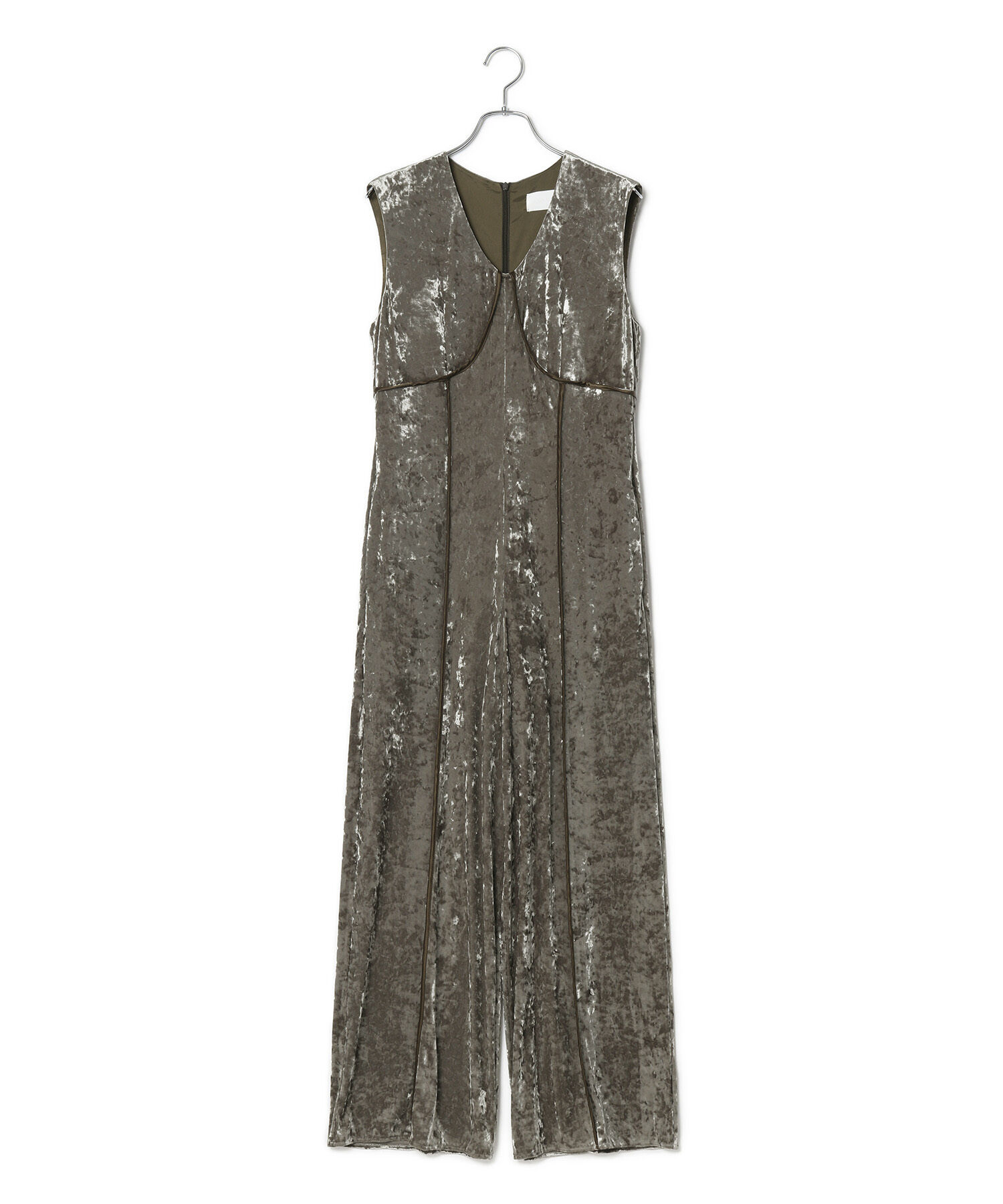 ADAM ET ROPE'「ベロアロンパース」|オールインワン|