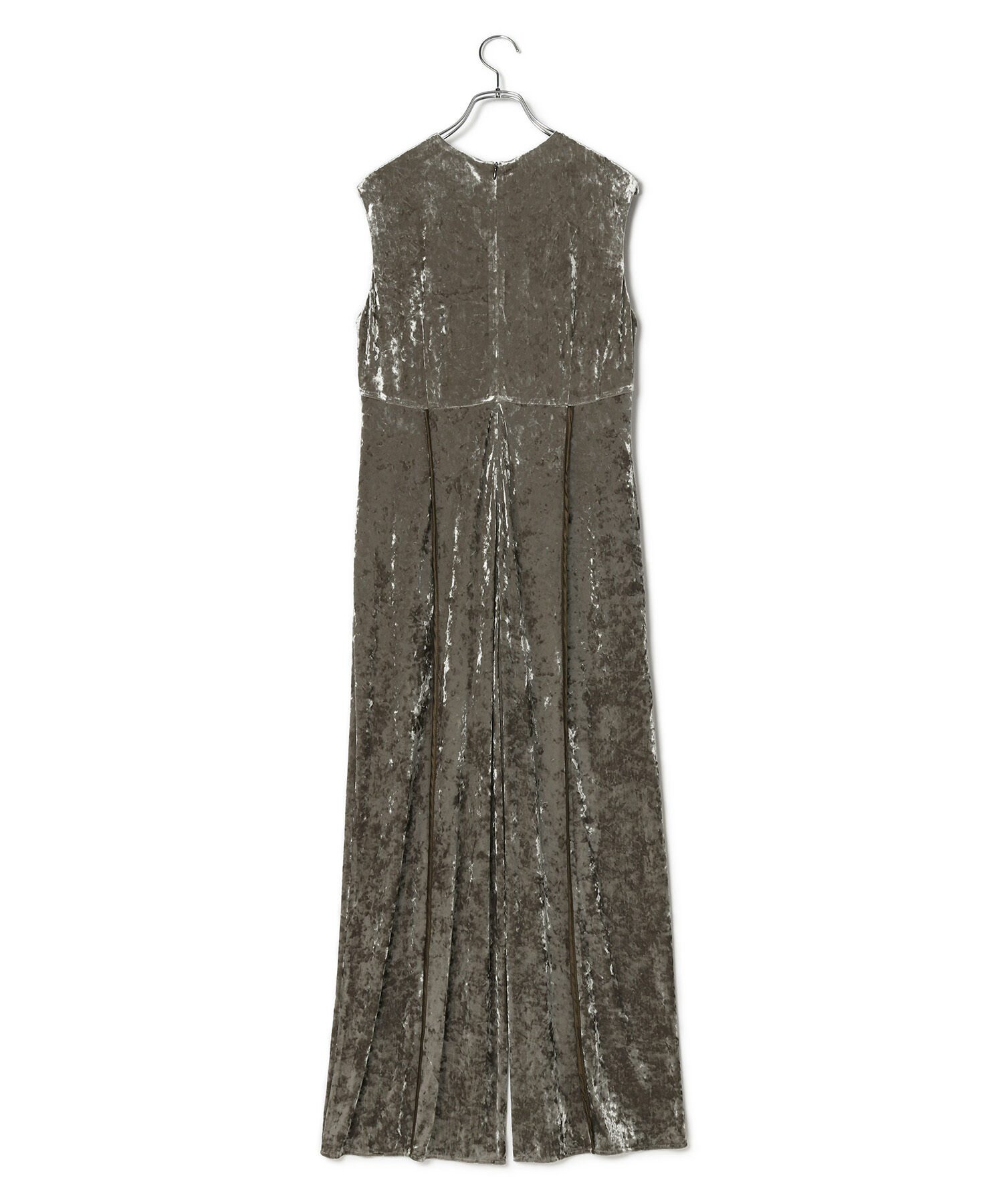 ADAM ET ROPE'「ベロアロンパース」|オールインワン|