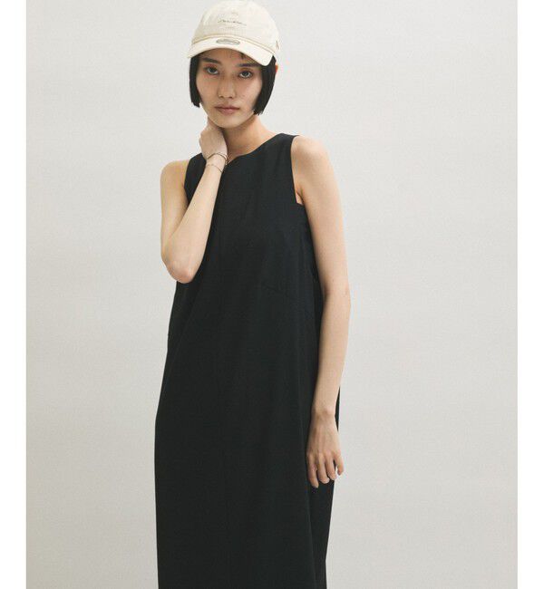 ADAM ET ROPE'「バックオープンストレートワンピース」|ワンピース|