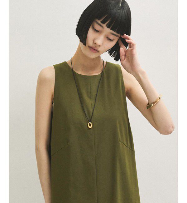ADAM ET ROPE'「バックオープンストレートワンピース」|ワンピース|
