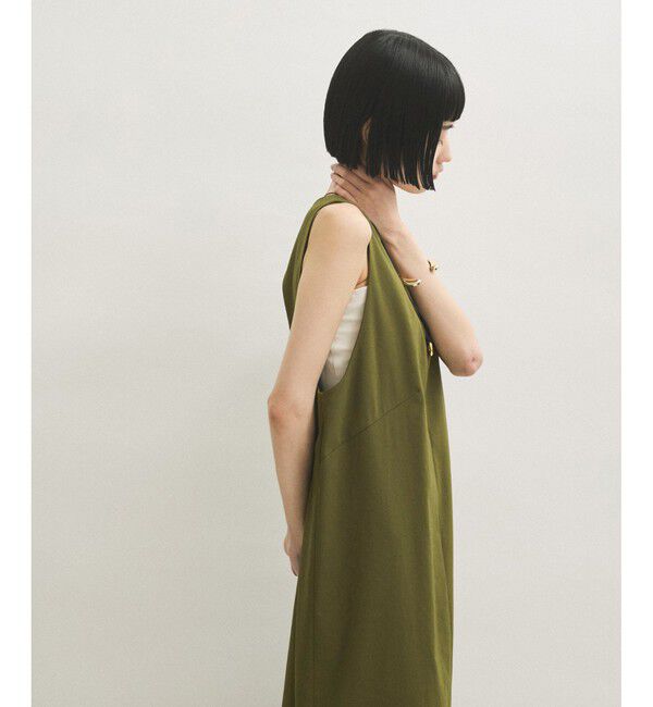 ADAM ET ROPE'「バックオープンストレートワンピース」|ワンピース|