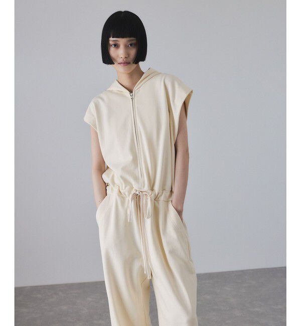 ADAM ET ROPE'「裏毛フーディロンパース」|オールインワン|キナリ系(18)