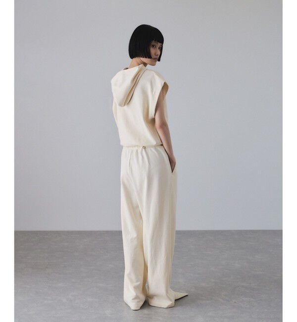 ADAM ET ROPE'「裏毛フーディロンパース」|オールインワン|