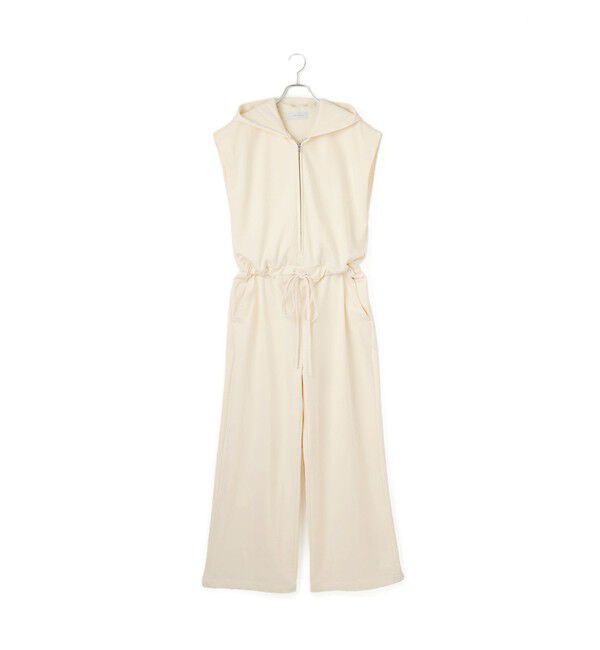 ADAM ET ROPE'「裏毛フーディロンパース」|オールインワン|