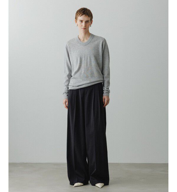 ADAM ET ROPE'「【EMOELLE】カシミヤニットプルオーバー」|ニット・セーター|