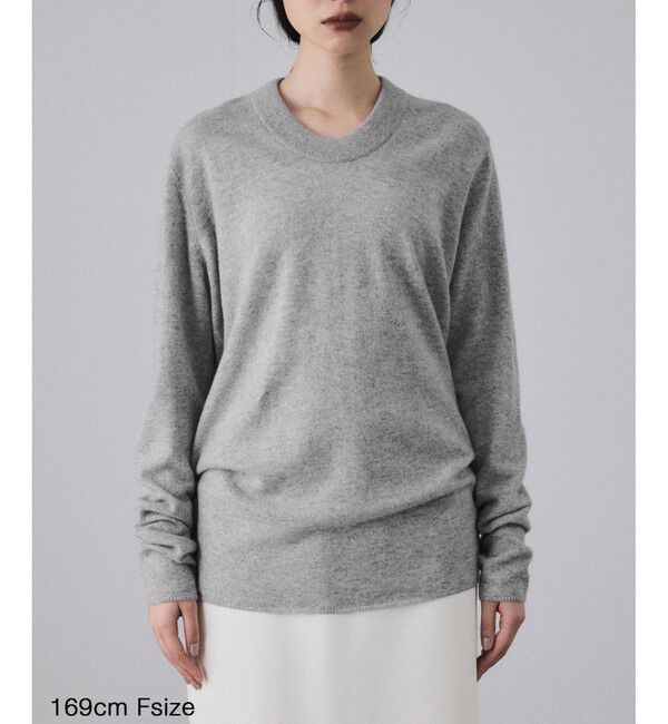 ADAM ET ROPE'「【EMOELLE】カシミヤニットプルオーバー」|ニット・セーター|