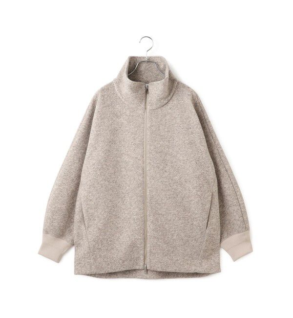 ADAM ET ROPE'「ヘリンボンツイードボンディングコーディガン」|その他|