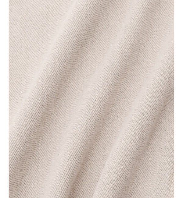 ADAM ET ROPE'「【サステナブル】デニム＆カツラギセミフレアパンツ」|デニム|