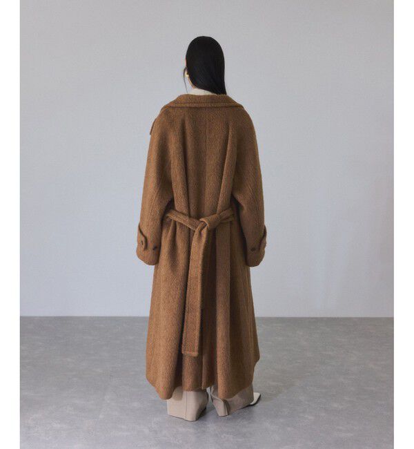 ADAM ET ROPE'「スタンドカラーマキシコート」|その他|