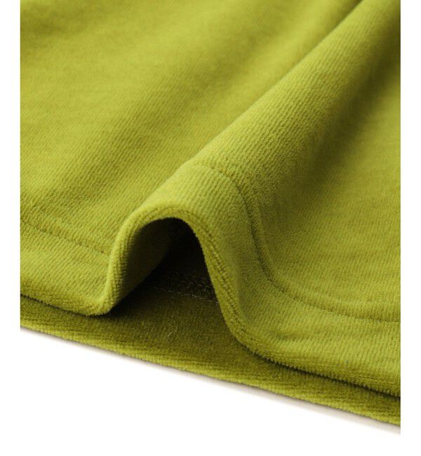 ADAM ET ROPE'「ベロア BOTANICAL DYED DRESS」|ワンピース|