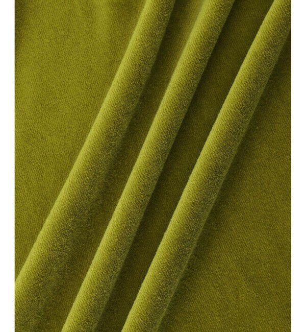 ADAM ET ROPE'「ベロア BOTANICAL DYED DRESS」|ワンピース|