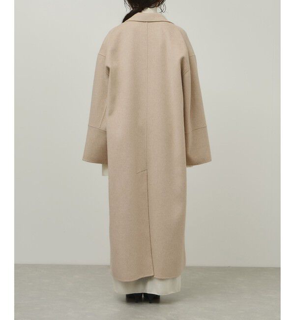 ADAM ET ROPE'「【EMOELLE】Colombo カシミヤブレンドリバーコート」|その他|