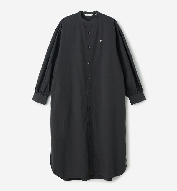 GYMPHLEX「Gymphlex | タイプライター バンドカラーワンピース WOMEN」|ワンピース|