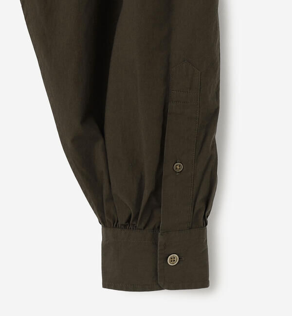 GYMPHLEX「Gymphlex | タイプライター バンドカラーワンピース WOMEN」|ワンピース|