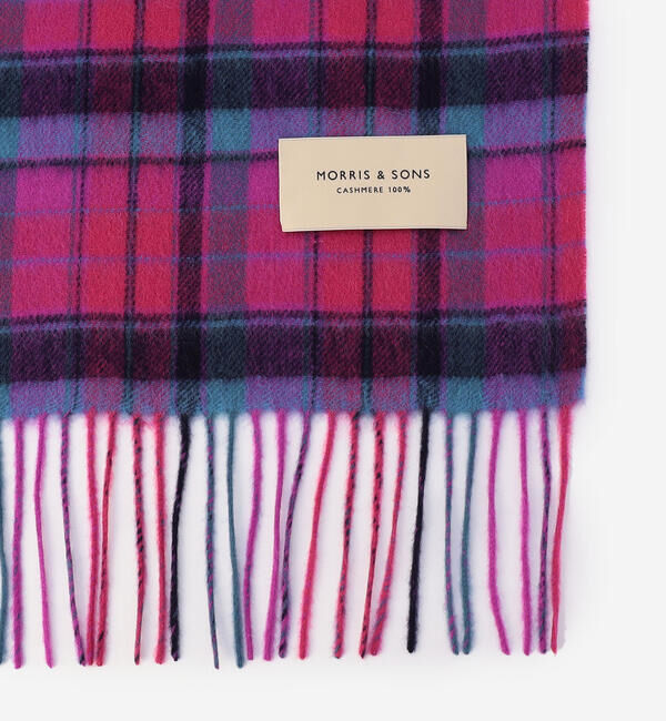 Morris & Sons「MORRIS & SONS | カシミヤマフラー CHECK」|マフラー|