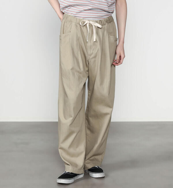 DANTON「DANTON | ルーズチノ 2タックイージーパンツ MEN」|チノ|
