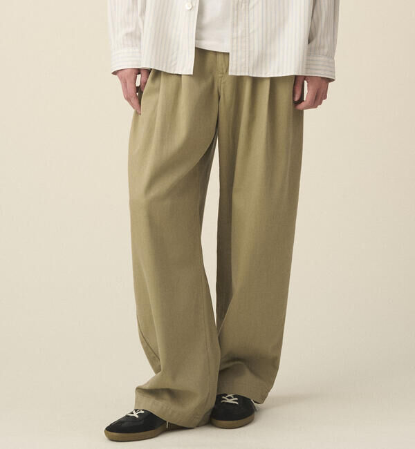 DANTON「DANTON | ルーズチノ 2タックイージーパンツ MEN」|チノ|