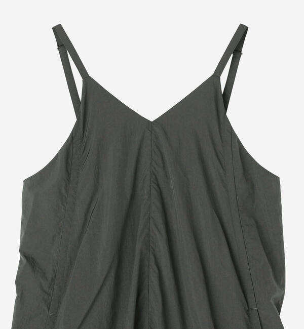 DANTON「DANTON | ナイロンタフタ Aライン キャミソールワンピース WOMEN」|ワンピース|