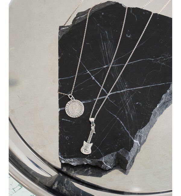 Hoaw.「【Hoaw.】ギターネックレス 925SV」|リング|
