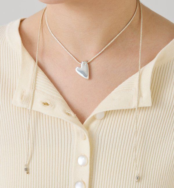  「【PAPILLONNER/パピヨネ】コードネックレス」|リング|