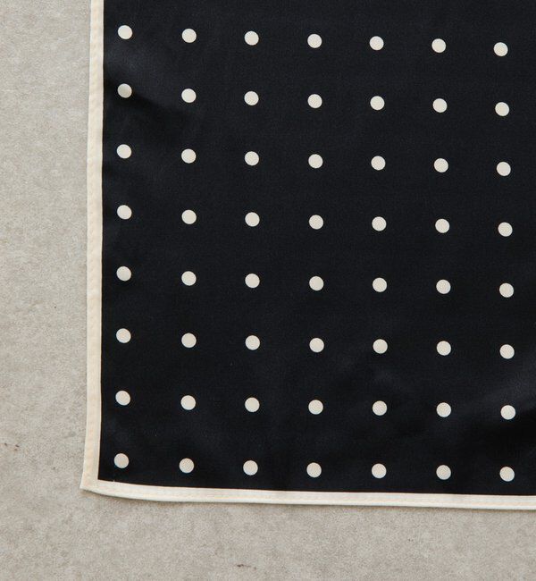  「【PAPILLONNER/パピヨネ】スクエアドットスカーフ/セレモニー」|マフラー|