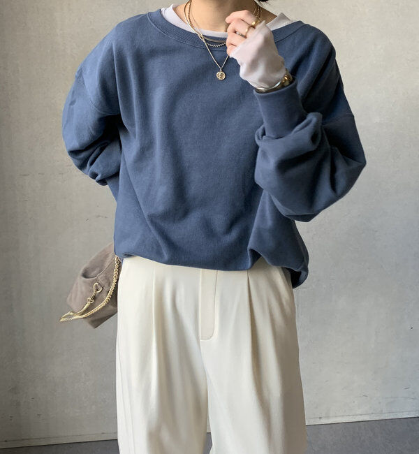  「【新色追加/毎年大人気！】裏毛スウェット」|Tシャツ・カットソー|