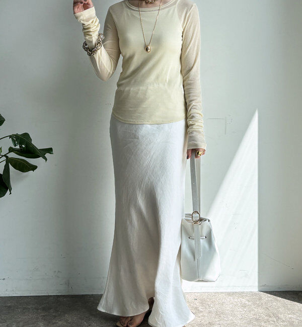  「【新色追加】コットンシアーTEE」|Tシャツ・カットソー|