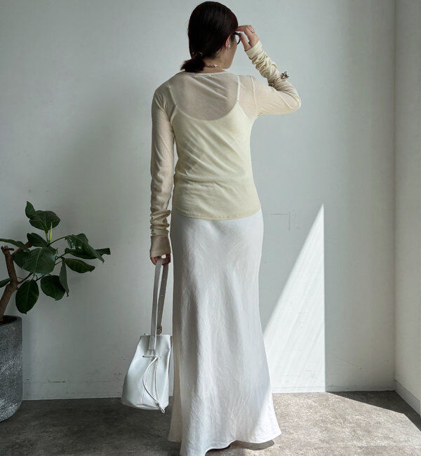  「【新色追加】コットンシアーTEE」|Tシャツ・カットソー|