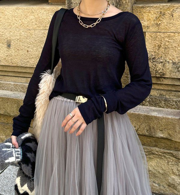  「【新色追加】コットンシアーTEE」|Tシャツ・カットソー|