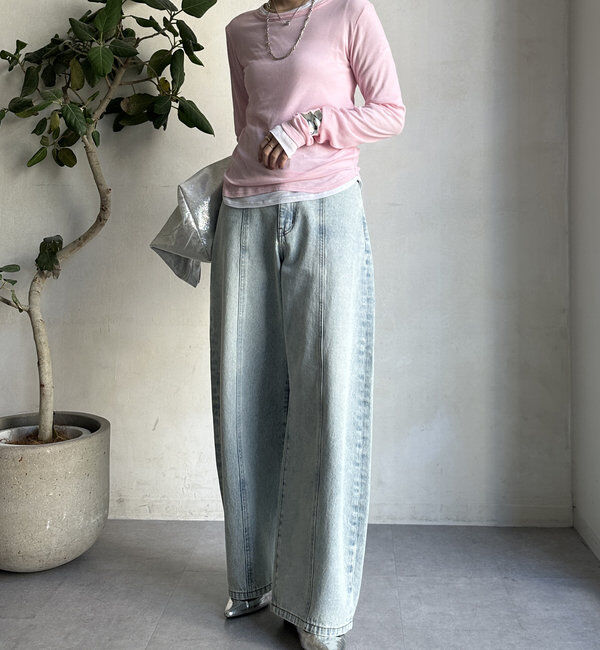  「【新色追加】コットンシアーTEE」|Tシャツ・カットソー|