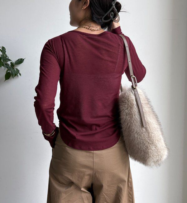  「【新色追加】コットンシアーTEE」|Tシャツ・カットソー|