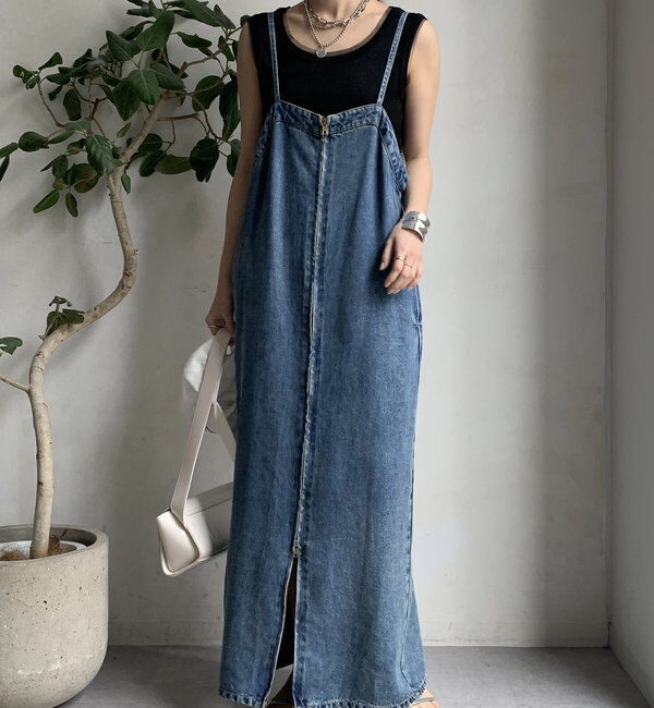  「ラメリブチュールタンク」|Tシャツ・カットソー|