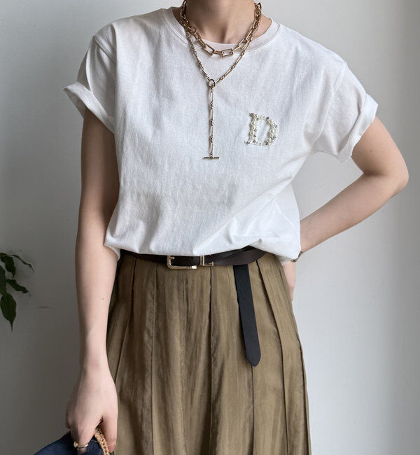  「DビジューTEE」|Tシャツ・カットソー|