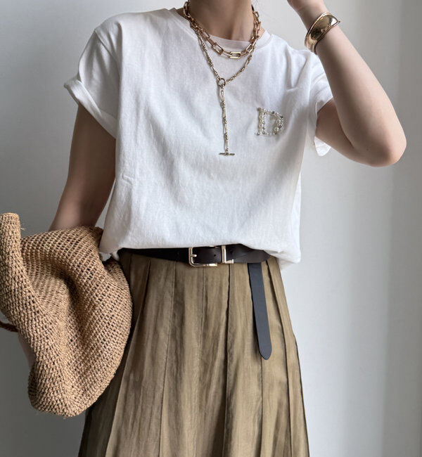  「DビジューTEE」|Tシャツ・カットソー|