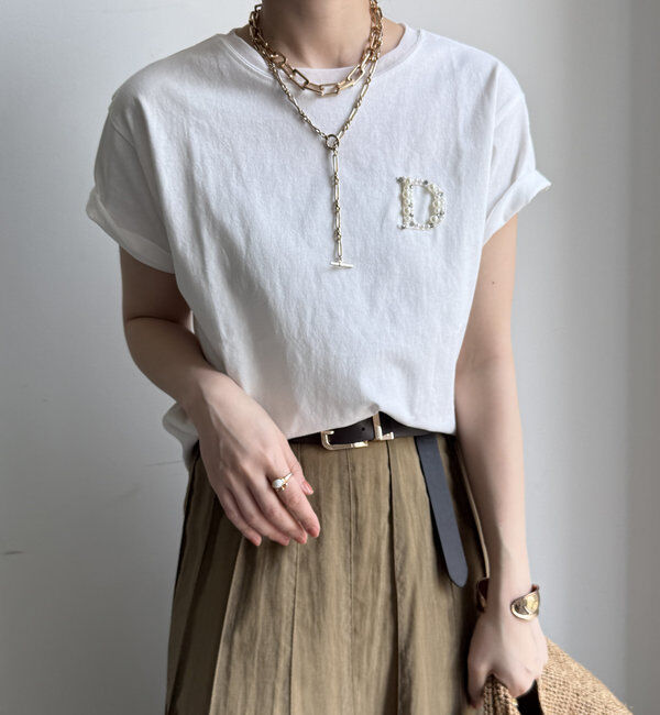  「DビジューTEE」|Tシャツ・カットソー|
