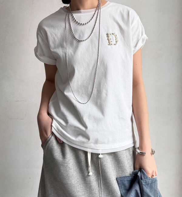  「DビジューTEE」|Tシャツ・カットソー|