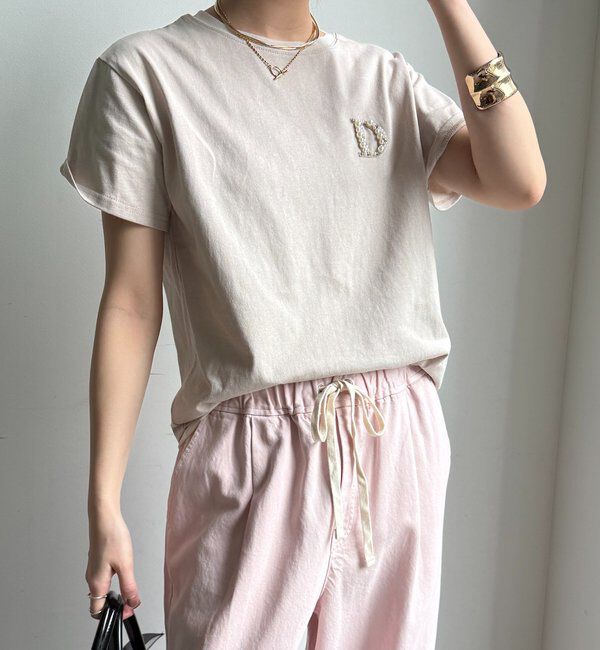  「DビジューTEE」|Tシャツ・カットソー|