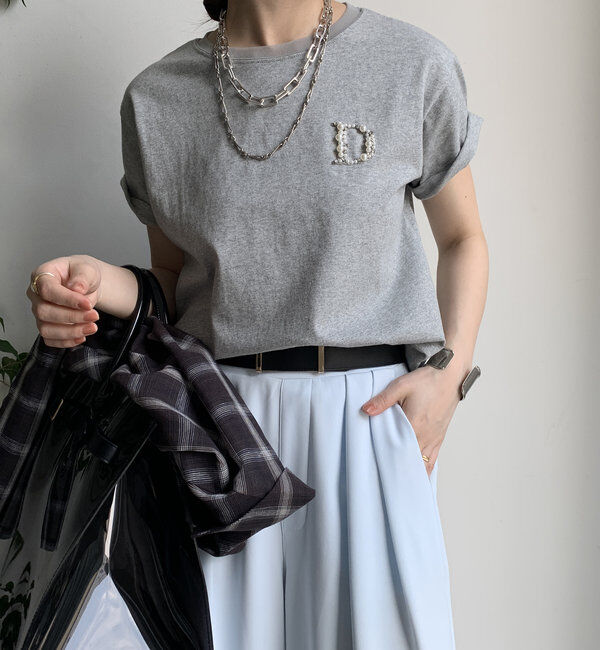  「DビジューTEE」|Tシャツ・カットソー|