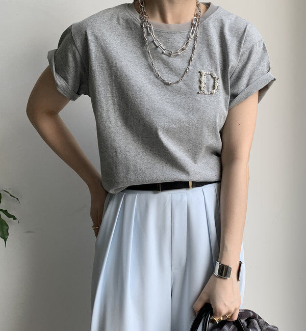  「DビジューTEE」|Tシャツ・カットソー|