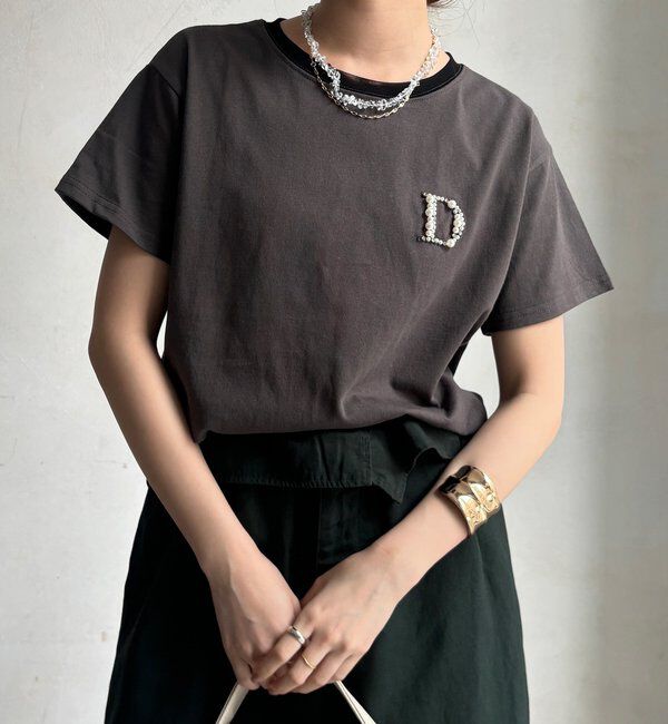  「DビジューTEE」|Tシャツ・カットソー|