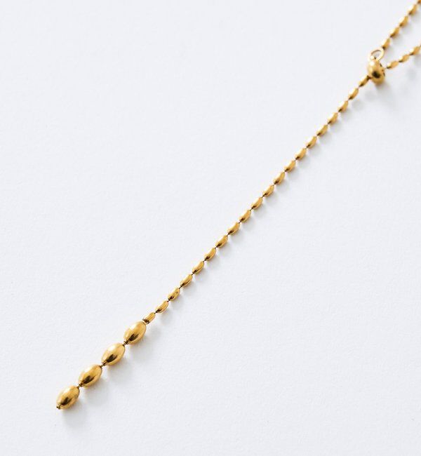  「【R.good（アールドットグッド）】ボールスライドラリエット」|ネックレス|