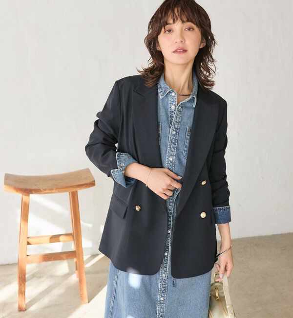  「よっし～&times;A・MONN/デニムシャツマルチワンピース」|ワンピース|