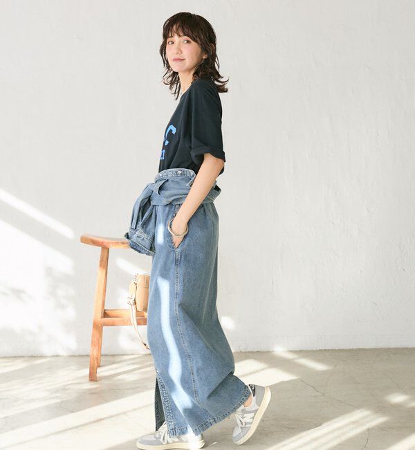  「よっし～&times;A・MONN/デニムシャツマルチワンピース」|ワンピース|